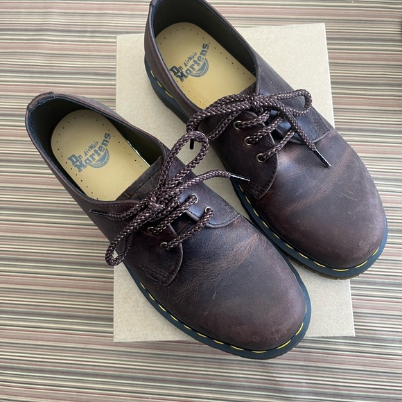 NEW Dr. Martens 1461 Oxford Casual Shoe - Chestnut Brown - Picture 6 of 12